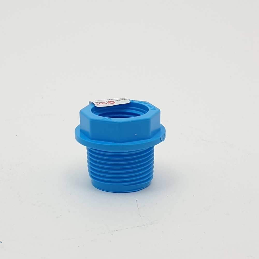 SCG ข้อต่อลดเหลี่ยม ผม. 3/4"x1/2"(20x18) ชั้น 13.5 สีฟ้า