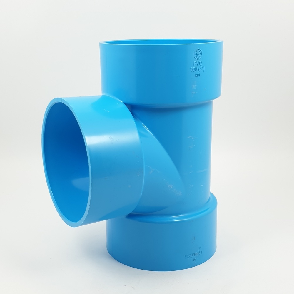 SCG สามทาง บาง 4"(100) ชั้น 8.5 สีฟ้า
