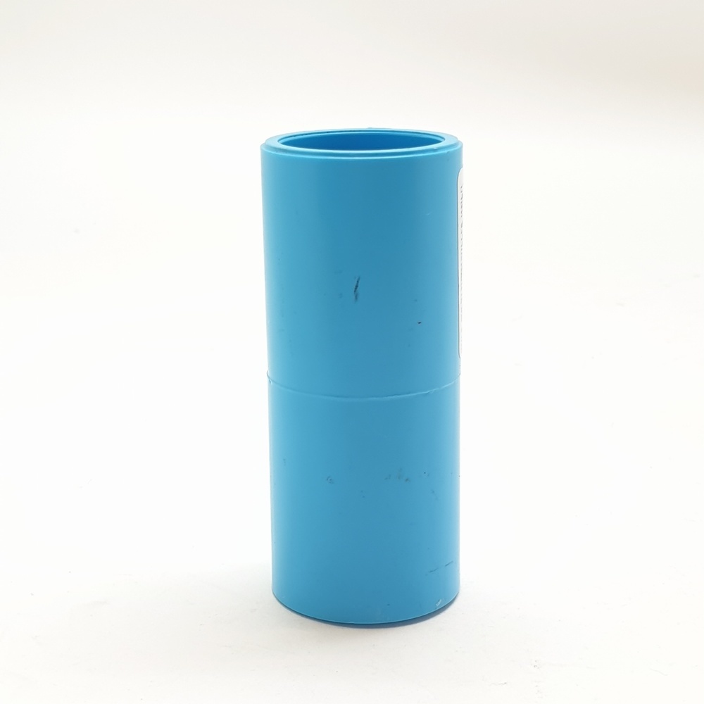 NUMBER ONE ข้อต่อตรง หนา 3/4"(20) ชั้น 13.5 สีฟ้า