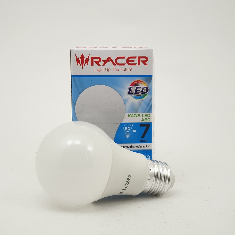 RACER หลอดไฟ LED Bulb E27 7W รุ่น KATIE  แสงเดย์ไลท์
