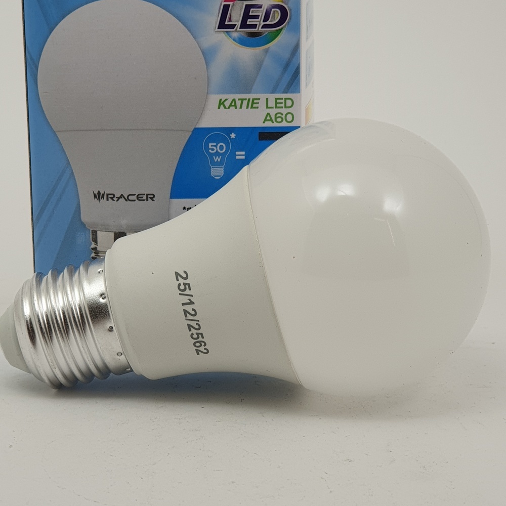 RACER หลอดไฟ LED Bulb E27 7W รุ่น KATIE  แสงเดย์ไลท์