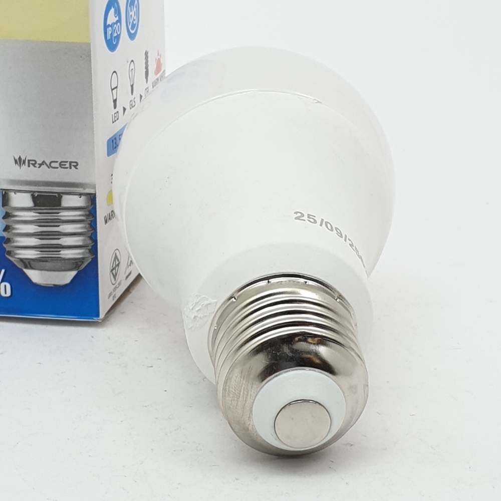 RACER หลอดไฟ LED BULB E27 13.5W รุ่น KATIE แสงวอร์มไวท์