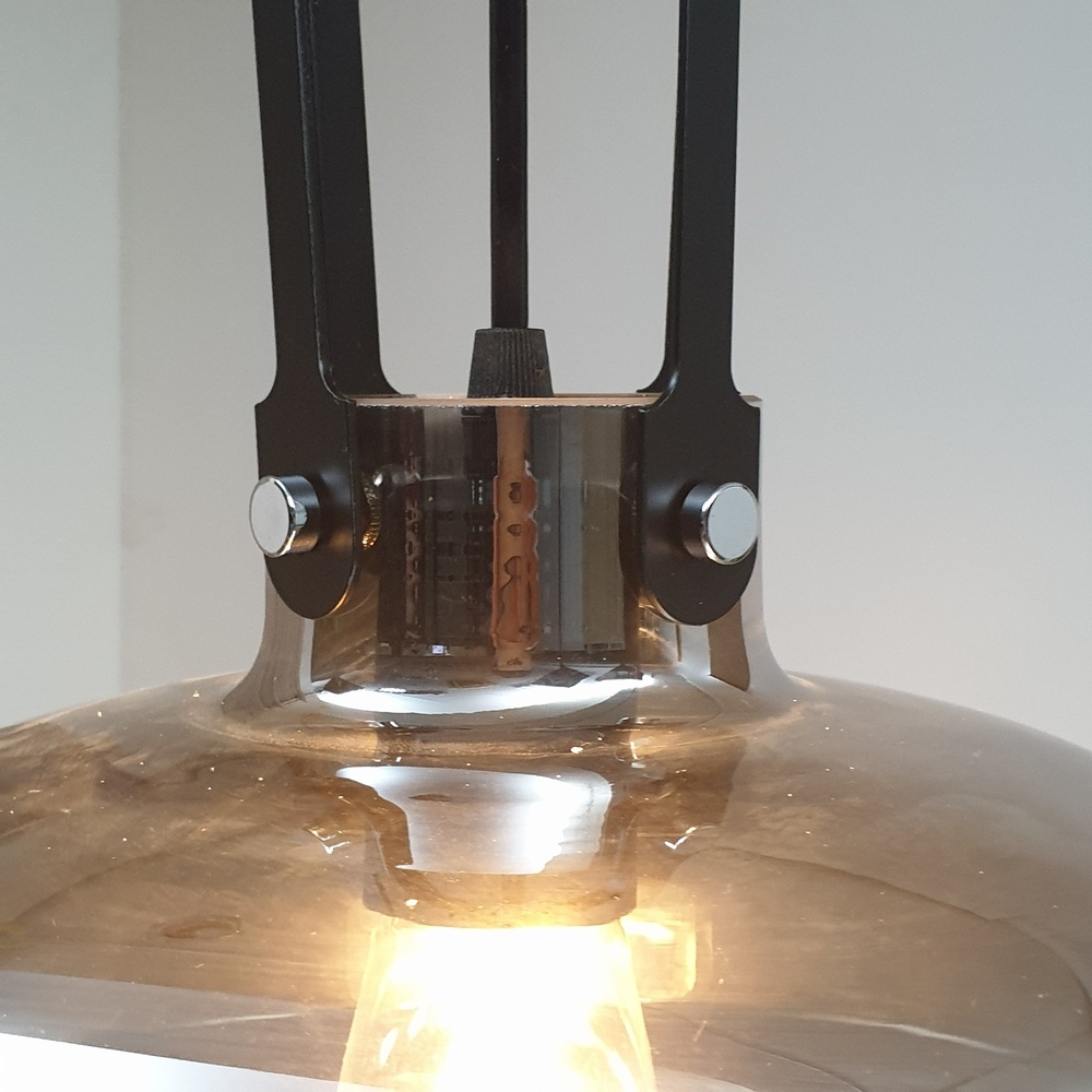 EILON โคมไฟแขวน Loft รุ่น 42934B-1S ดำ ELON