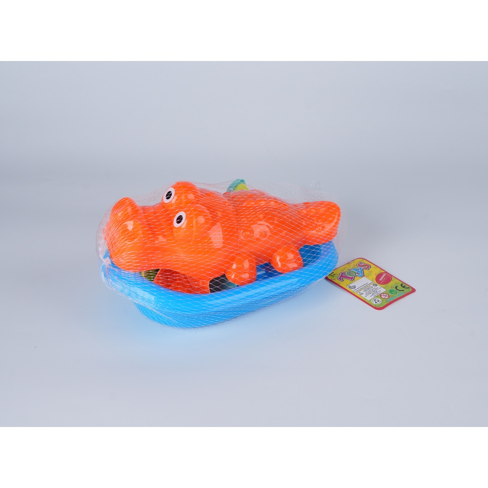 TOYS ของเล่นชุดรถเรือชายหาดและอุปกรณ์ 6 ชิ้น รุ่น 805-252A ขนาด 27x16x12 ซม. คละสี