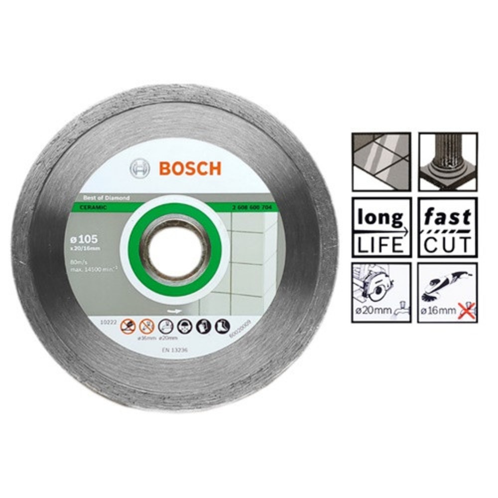 BOSCH ใบเพชร 4 นิ้ว ตัดกระเบื้อง รุ่น Pro #704