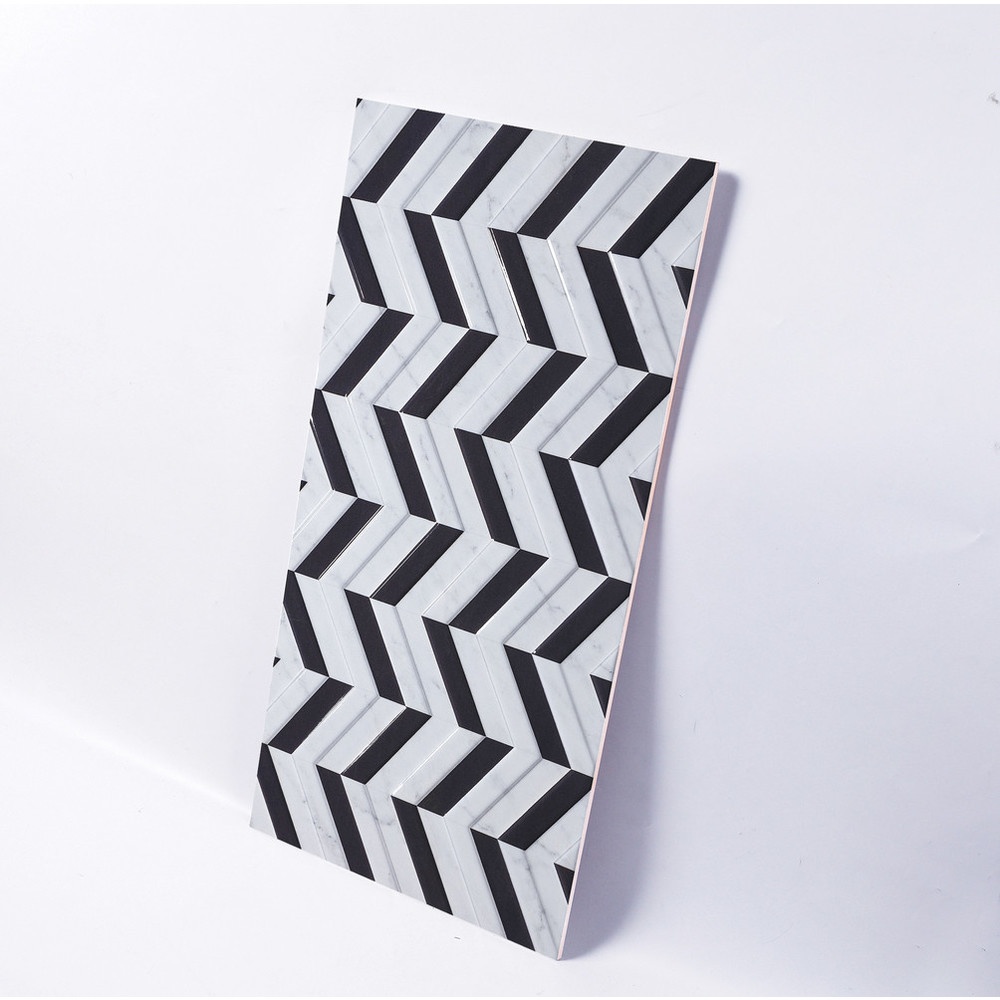 Marbella กระเบื้องเซรามิคปูผนัง 30x60 ซม. รุ่น ซีบร่า JF17 Gloss  (9P)