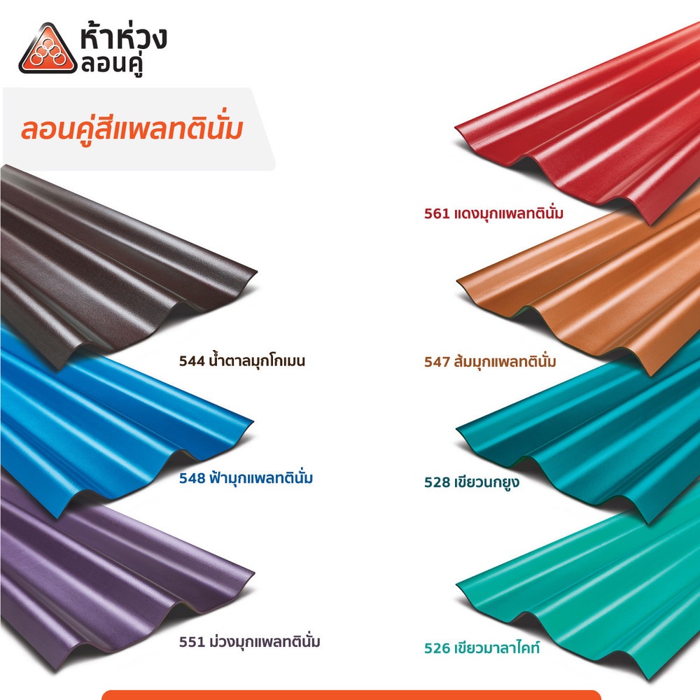 ครอบสันตะเข้ไตรลอน ห้าห่วง น้ำตาลมุกโกเมน
