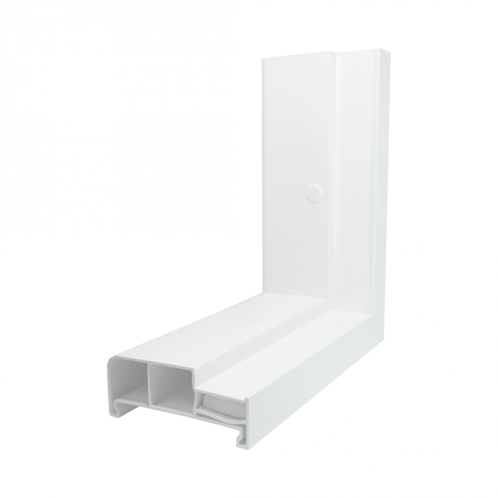 BATHIC วงกบ UPVC รุ่น STANDARD FU1-PRE1 ขนาด 80x200 ซม. สีขาว (2"x4")