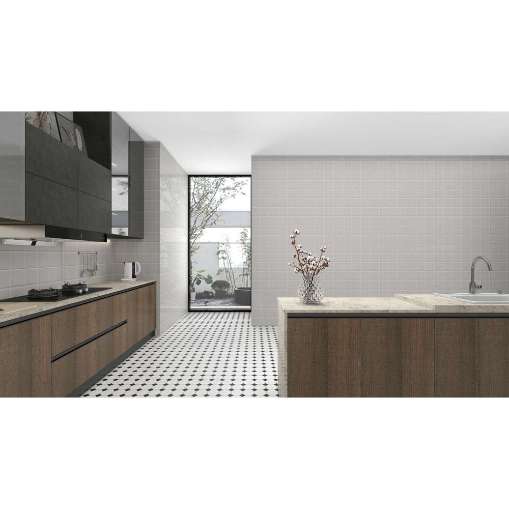 Marbella 30x60 กระเบื้องเซรามิกบุผนัง รุ่น เดอะเกรย์   SX390 (8P) Gloss