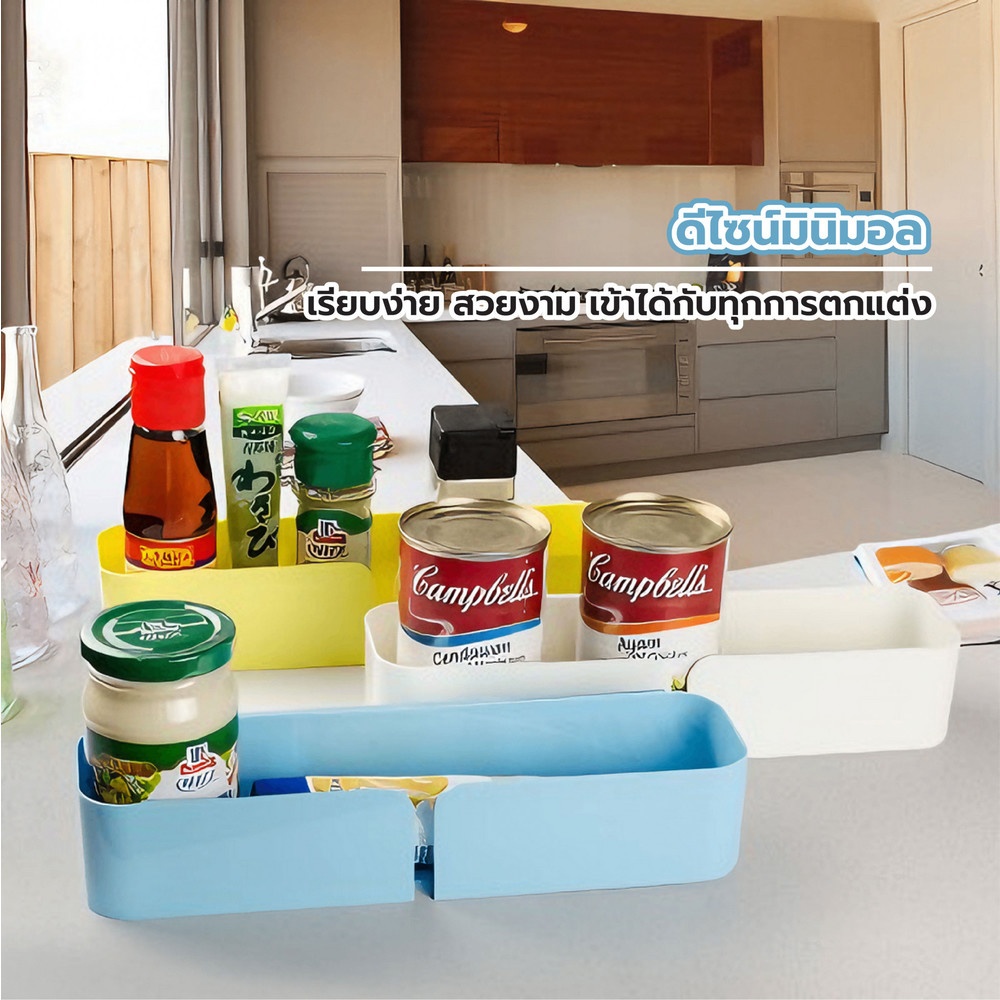 ชั้นแขวนติดผนัง A0204-2 คละสี