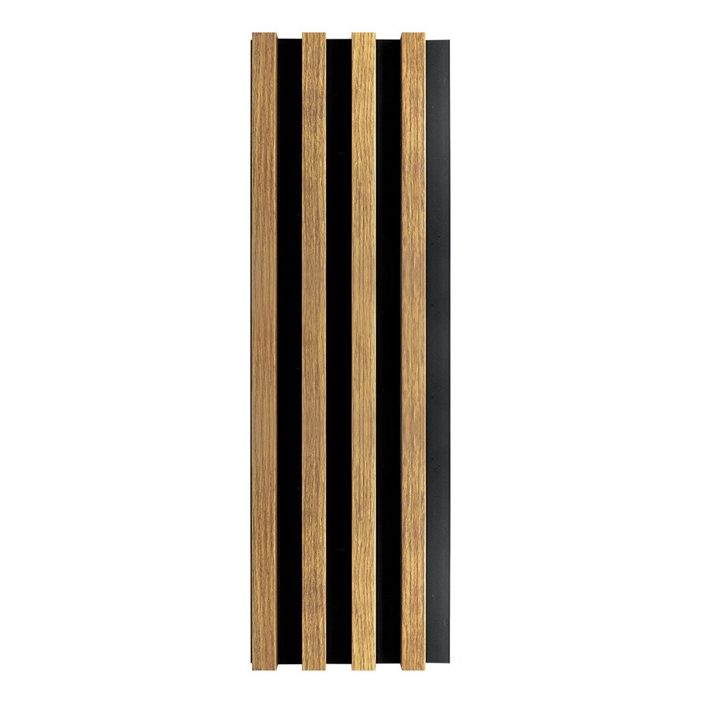 GREAT WOOD ไม้ฝ้าระแนง WPC GP-IN26 16.8*2.4*290 ซม. 2Tone Warm Brown