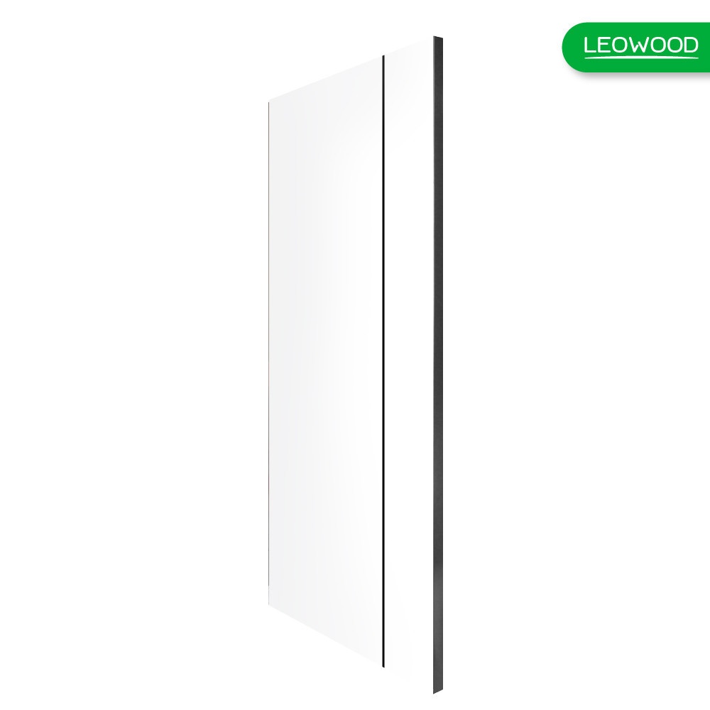 ประตู iDoor S6 ลาย 01 - Pearl white ขนาด 35x800x2000
