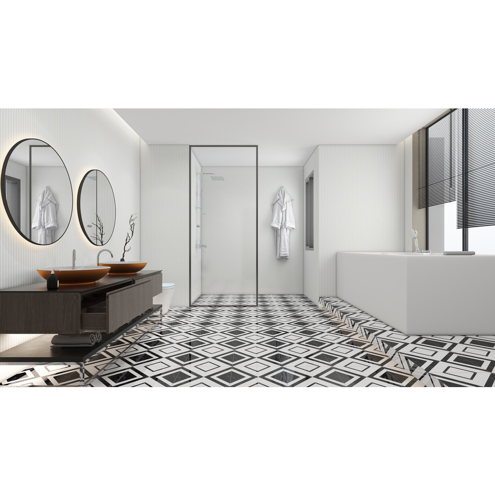 Marbella กระเบื้องเซรามิคปูพื้น 40X40 ซม. รุ่น เดย์ลี่ JMZ40214 Gloss (12P)