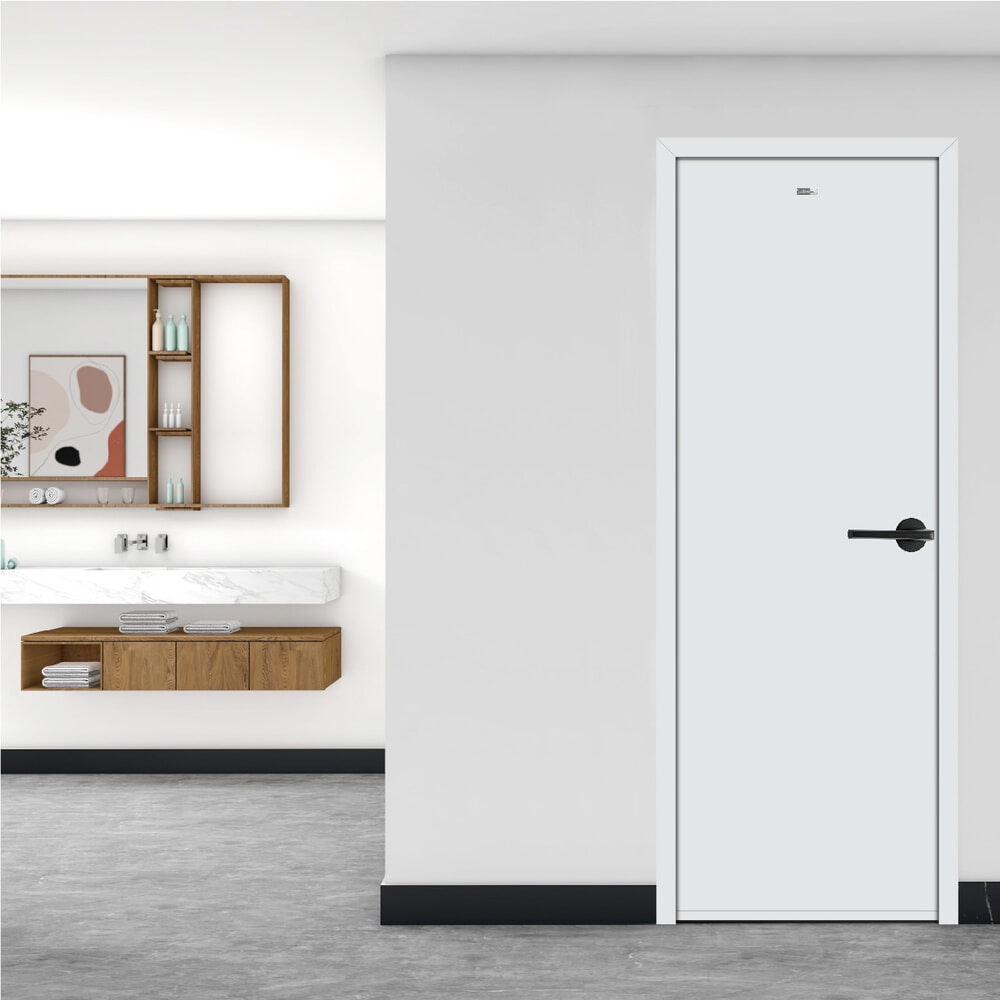 WELLINGTAN วงกบ UPVC รุ่น HTG170180F ขนาด 70x180 ซม. สีขาว