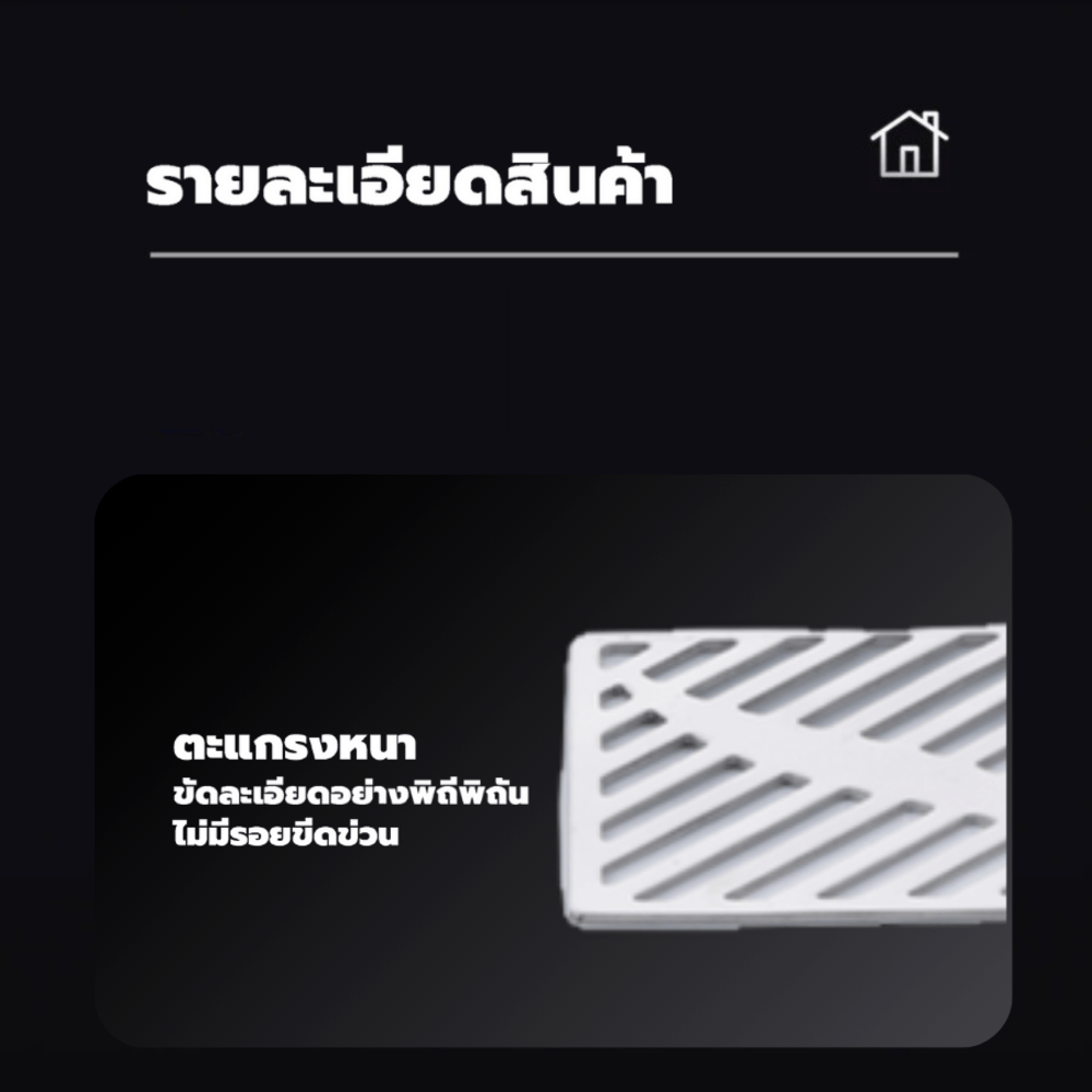Verno ตะแกรงกันกลิ่น-กันแมลงสแตนเลส 304 รุ่น PQS-RG06 ขนาด 10x10x4ซม. สีเงิน