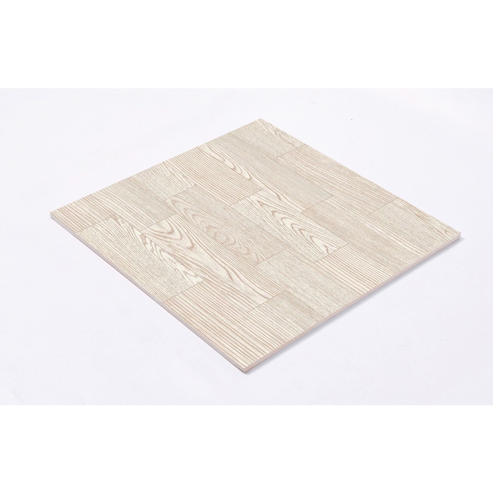 Marbella กระเบื้องเซรามิคปูพื้น 40X40 ซม. รุ่น ไม้บาเก้ JM2312 Satin (12P)