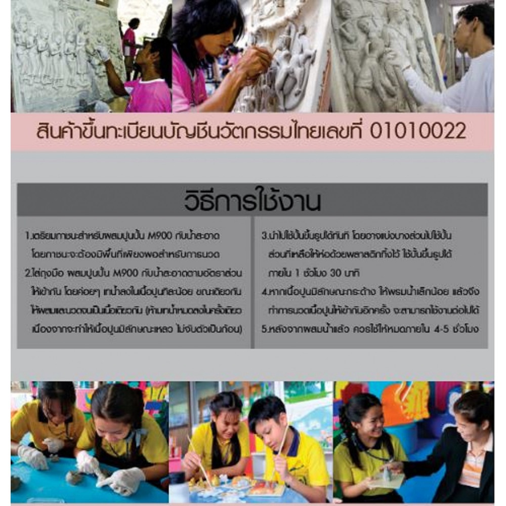 ปูน TPI-M900(ปูนปั้นสำเร็จรูป20กก)
