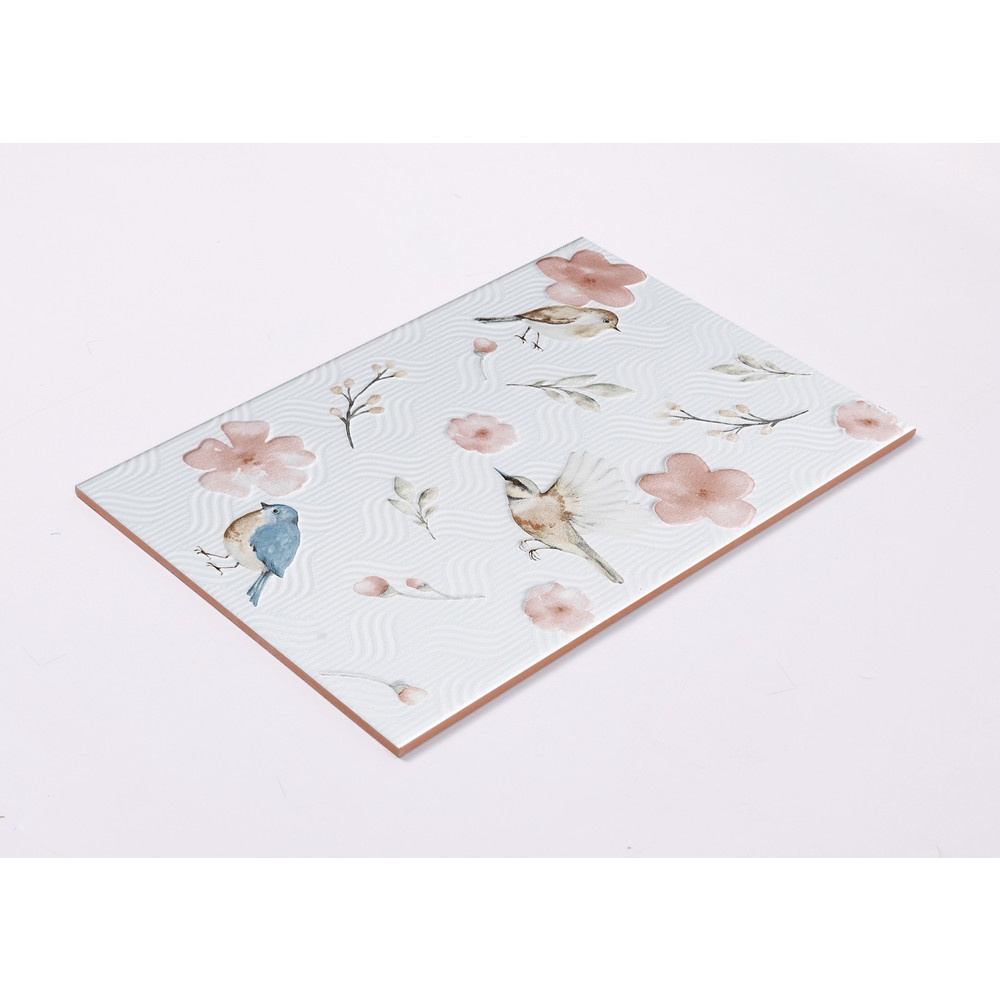 Marbella กระเบื้องเซรามิคปูผนัง 20X30 ซม. รุ่น วิหค XF1109 Gloss (25P)