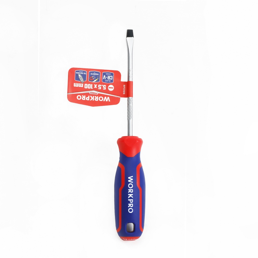 WORKPRO ไขควงปากแบน ขนาด 3/16”x4” รุ่น WP221016