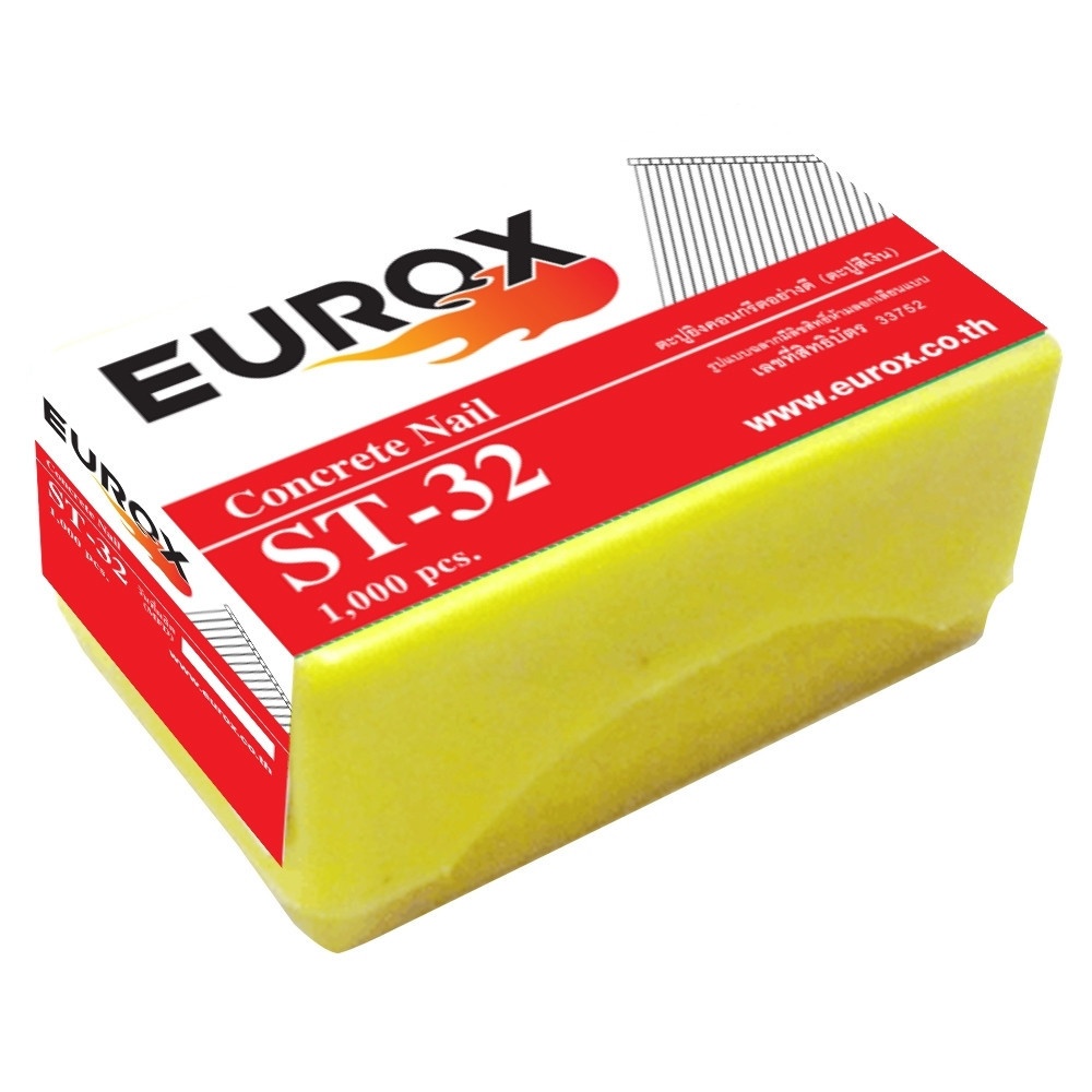 EUROX ตะปูมีหัวใช้ยิงคอนกรีต ST-32