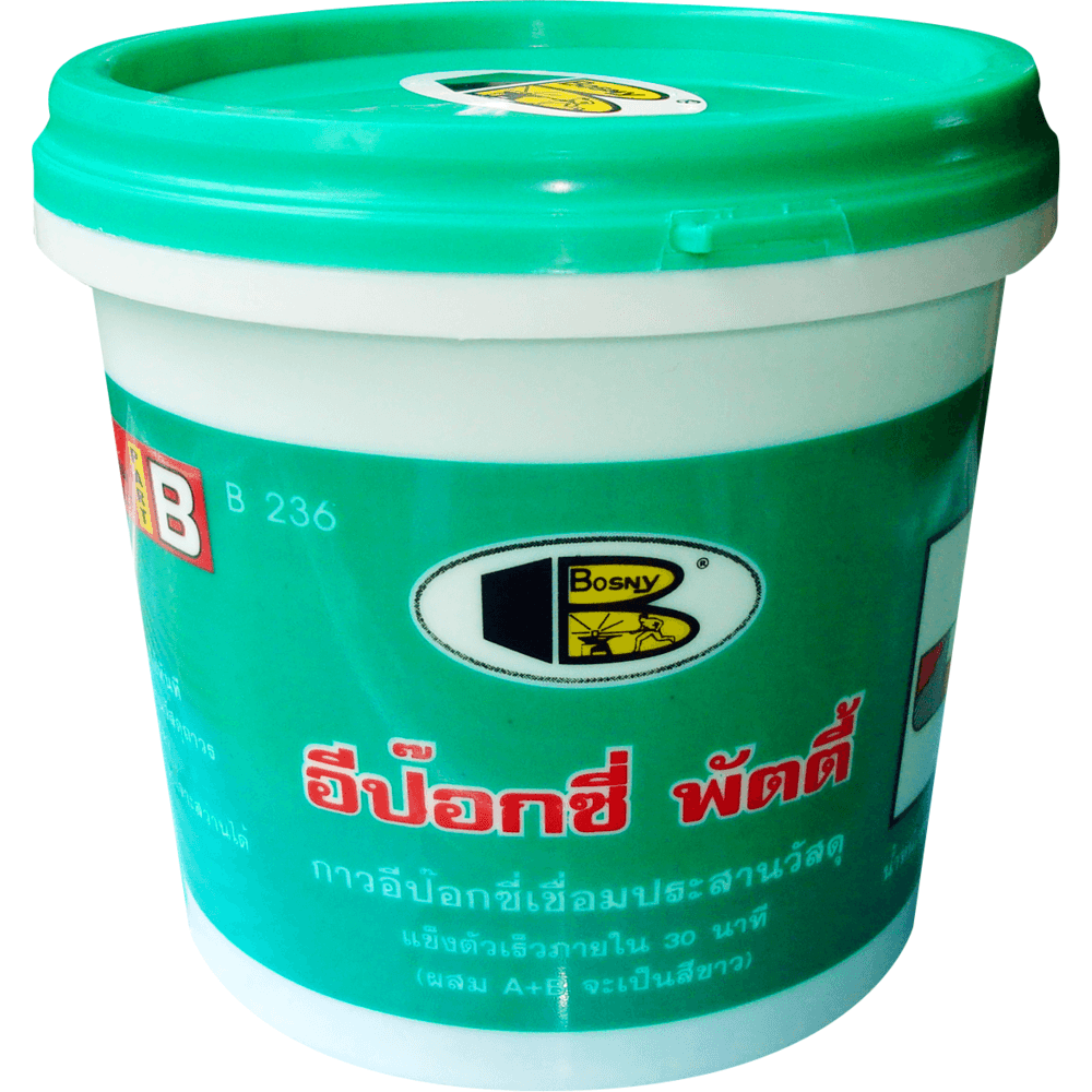 BOSNY กาวอีป๊อกซี่พัตตี้ B236 3 กก.สีขาว