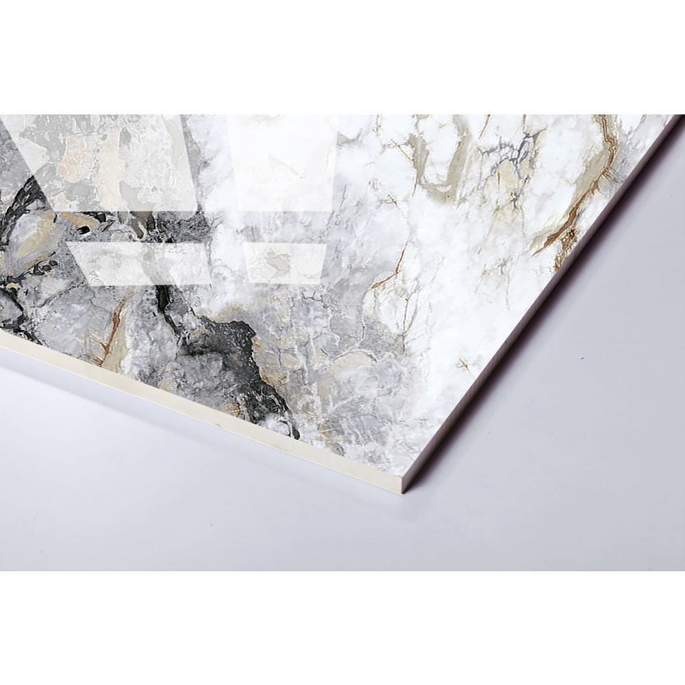 Marbella กระเบื้องพอร์ซเลนปูพื้น 60x60 ซม. รุ่น อิตาโน่ XQ3406 ผิวเงา random (4P)