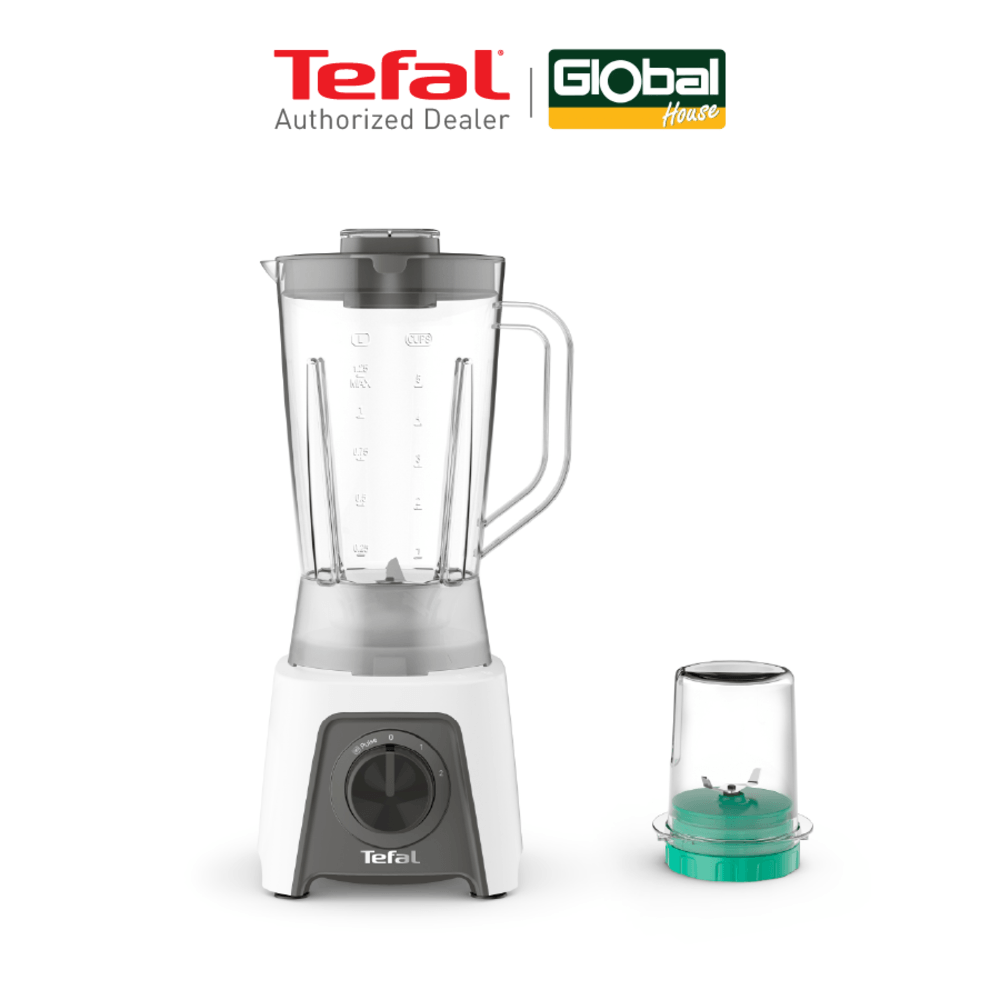 TEFAL เครื่องปั่น 2 โถ 1.5L รุ่น BL2C1166 สีขาว