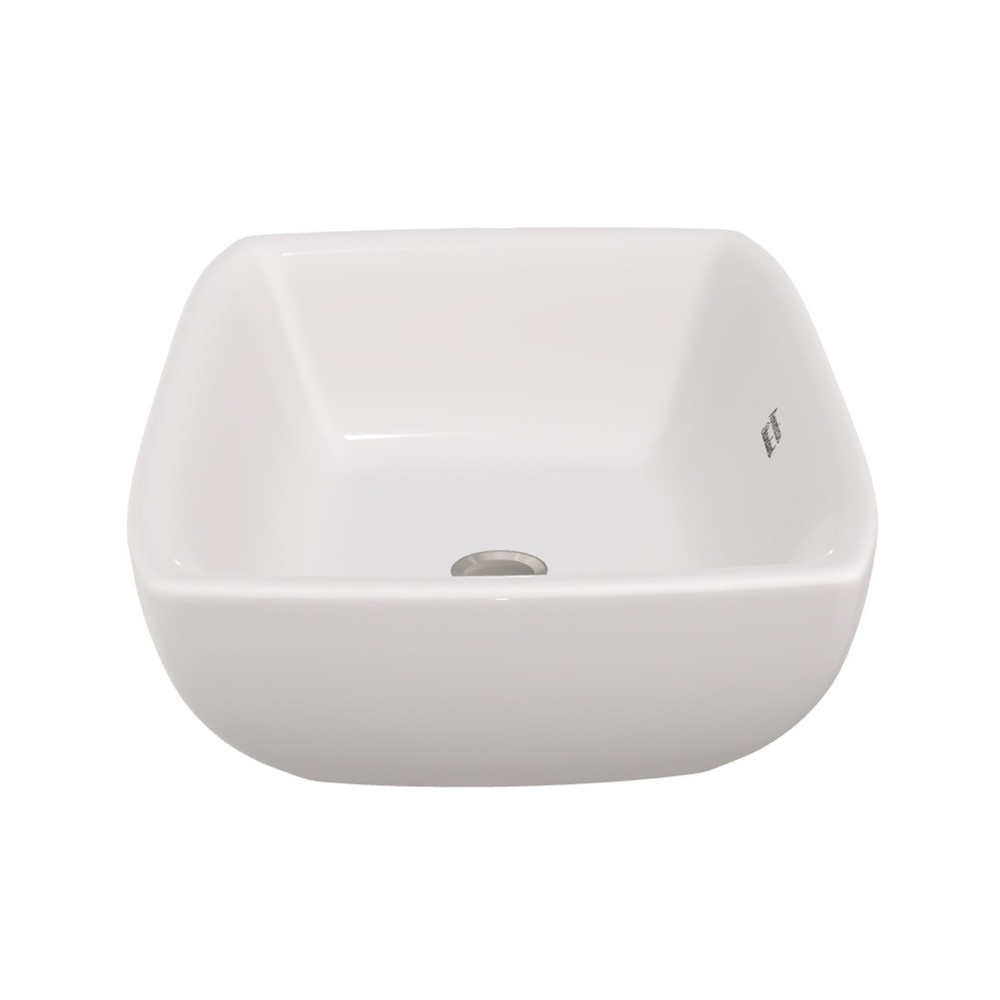 American Standard อ่างล้างหน้าวางบนเคาน์เตอร์ก๊อกบนอ่าง รุ่น milano WP-F650-WT