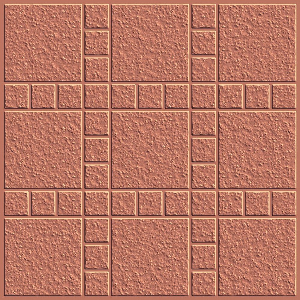 Marbella กระเบื้องเซรามิคปูพื้น 40X40 ซม. รุ่น สวนดอกไม้ ZYG36 Matt (12P)