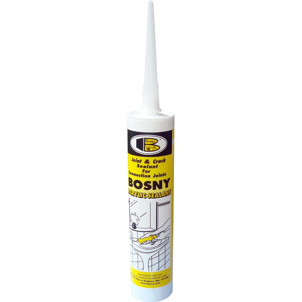 BOSNY อะครีลิค ซิลแลนท์ B212 300 มล. สีดำ