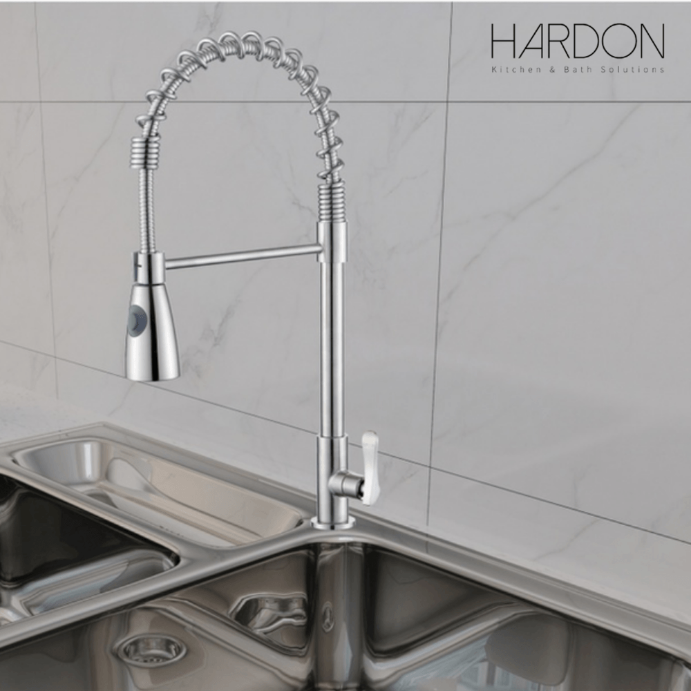 Hardon ก๊อกอ่างล้างจานสเตนเลส 304 แบบติดเคาน์เตอร์ รุ่น ไฮบริด 200-78