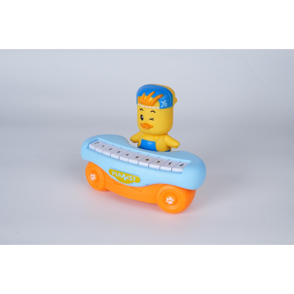 TOYS ของเล่นเปียโนเป็ด 10 คีย์ รุ่น S680-116 ขนาด 17.1x17.1x17.1 ซม. คละสี