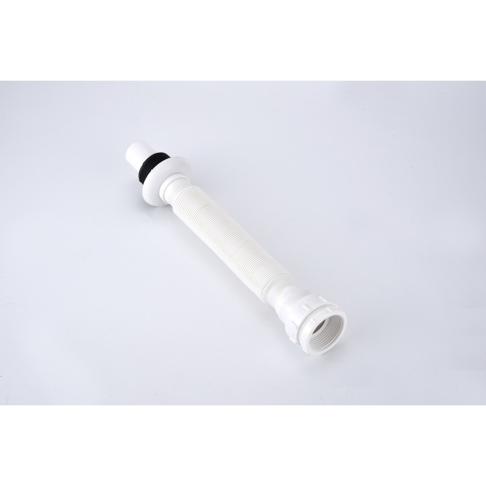 Verno ท่อย่นน้ำทิ้งพลาสติกแบบยืดหดได้ รุ่น PQS-QL2073 ขนาด 120 ซม. สีขาว