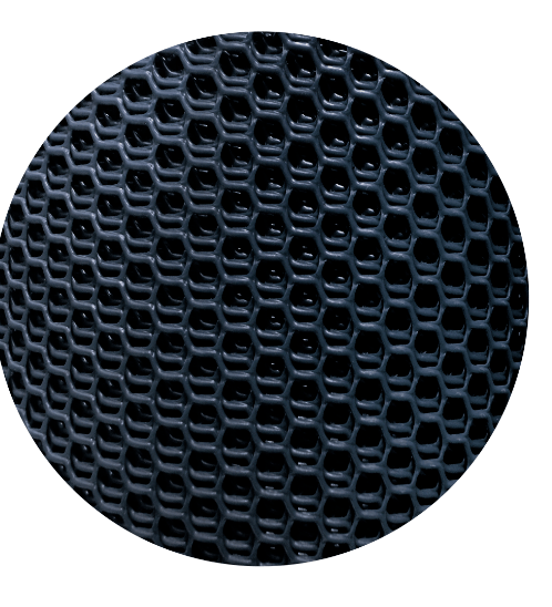 POLLO ตาข่ายพลาสติก หกเหลี่ยม 17MM 30x0.9M. รุ่นPQS-AY029-B สีดำ