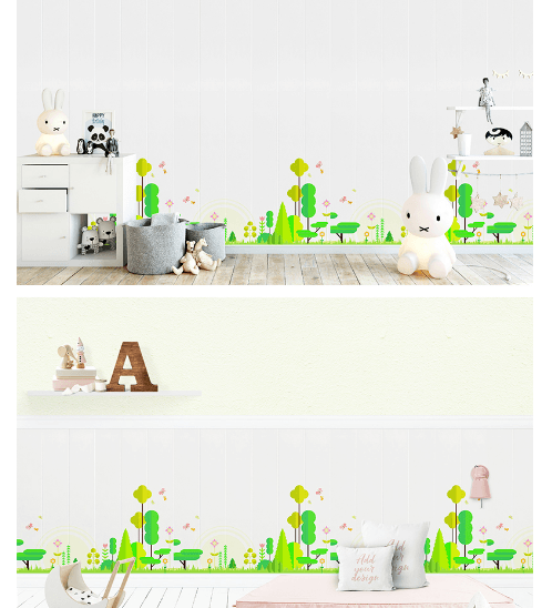 TAPIO วอลเปเปอร์ติดผนัง รุ่น BMR001 ขนาด 70x70ซม. ลายต้นไม้