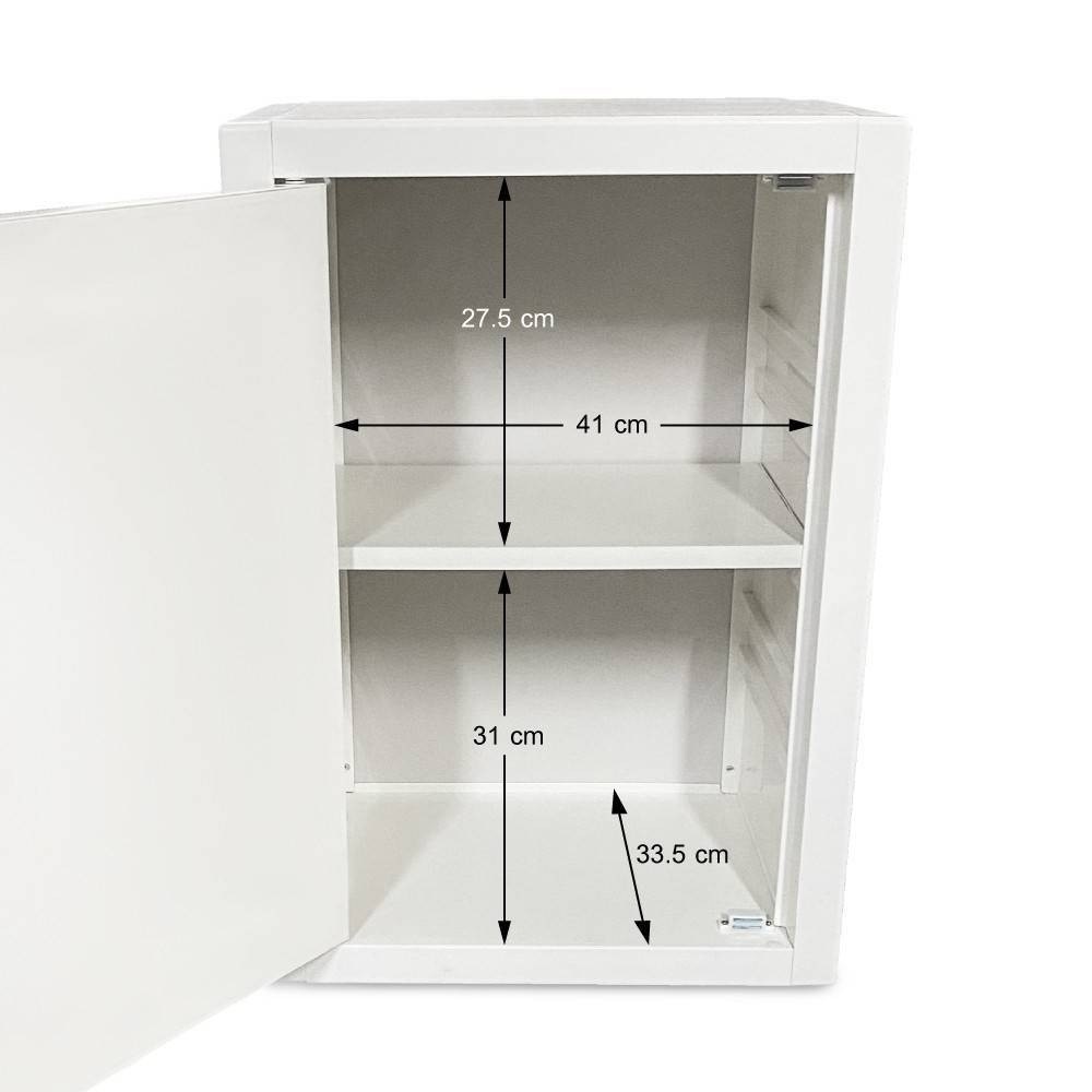CLOSE ตู้แขวนเดี่ยว JOONE สีขาว48x67.50x33.80ซม.