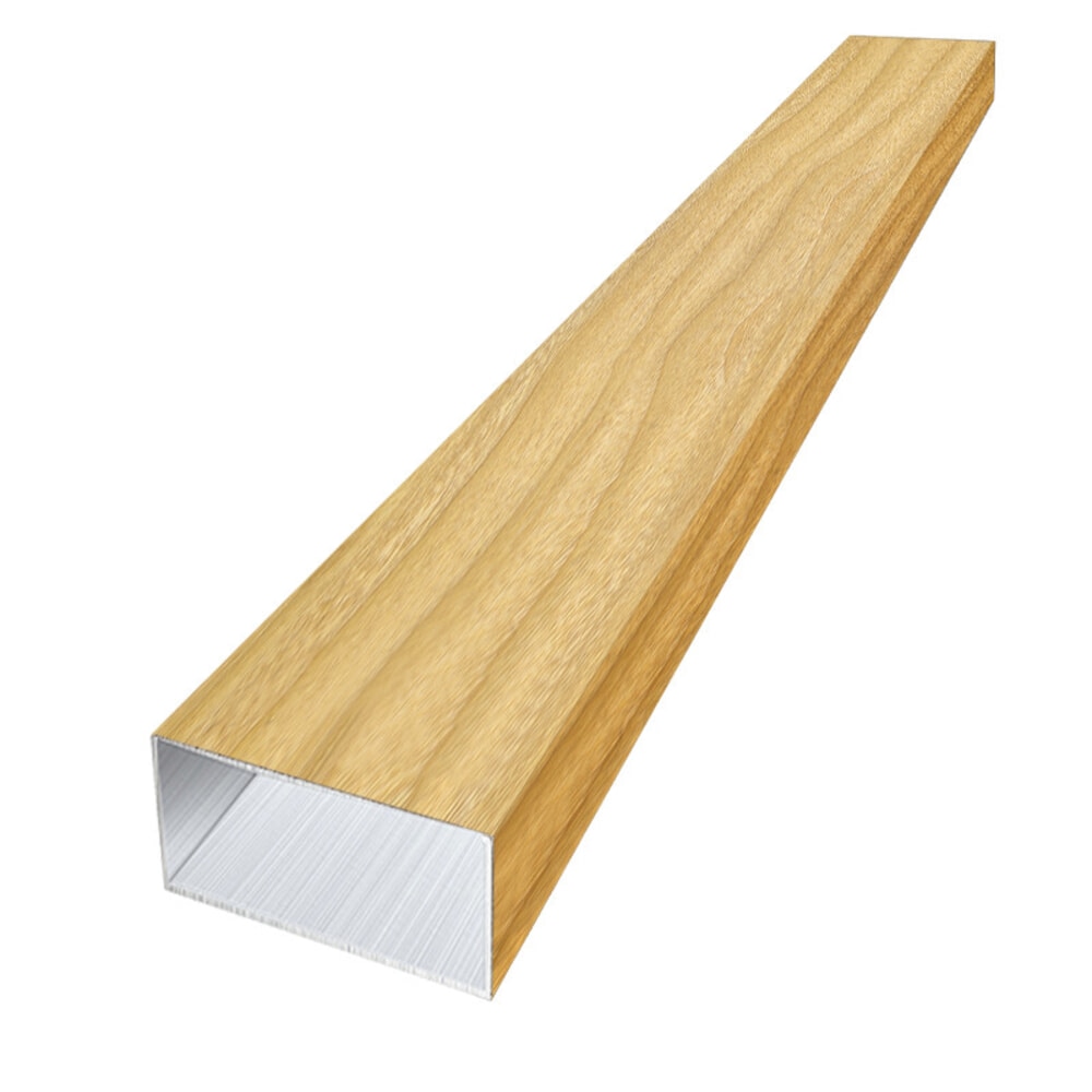 WELLINGTAN อะลูมิเนียมโปรไฟล์ ALU2980-54T02 10.16x298x5ซม. Golden Teak