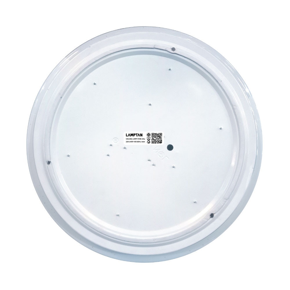 LAMPTAN โคมไฟเพดาน LED 24W รุ่น STAR แสงเดย์ไลท์