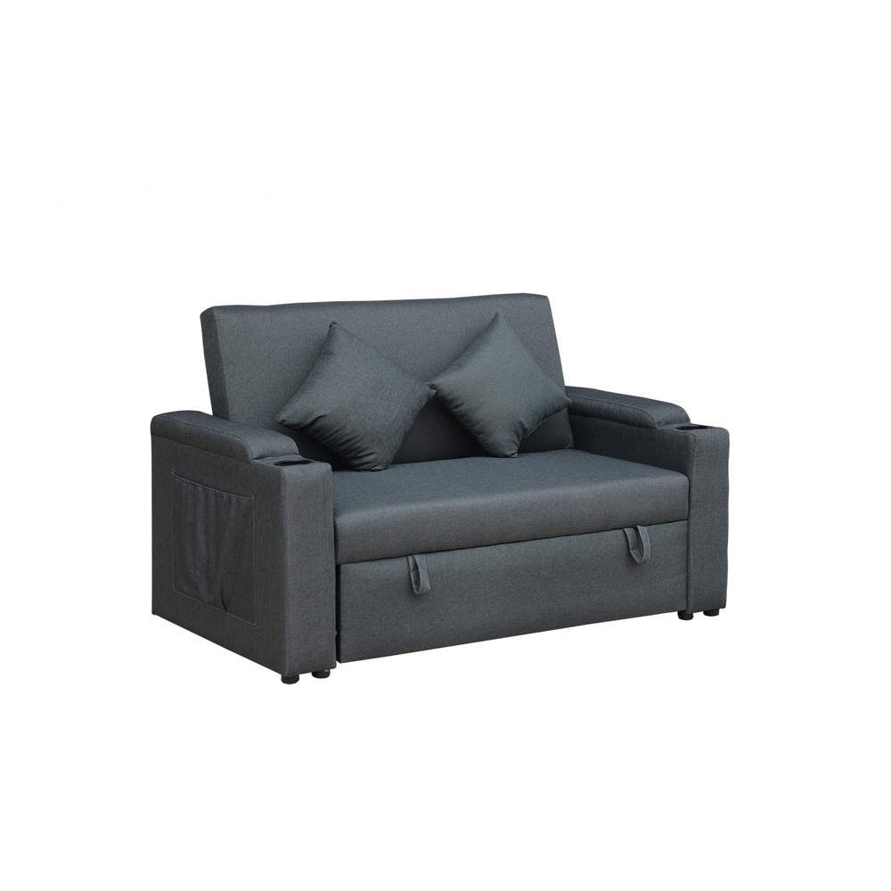 PULITO โซฟาเบด รุ่น Soft Tuch ขนาด 152x185x95ซม. สีเทา