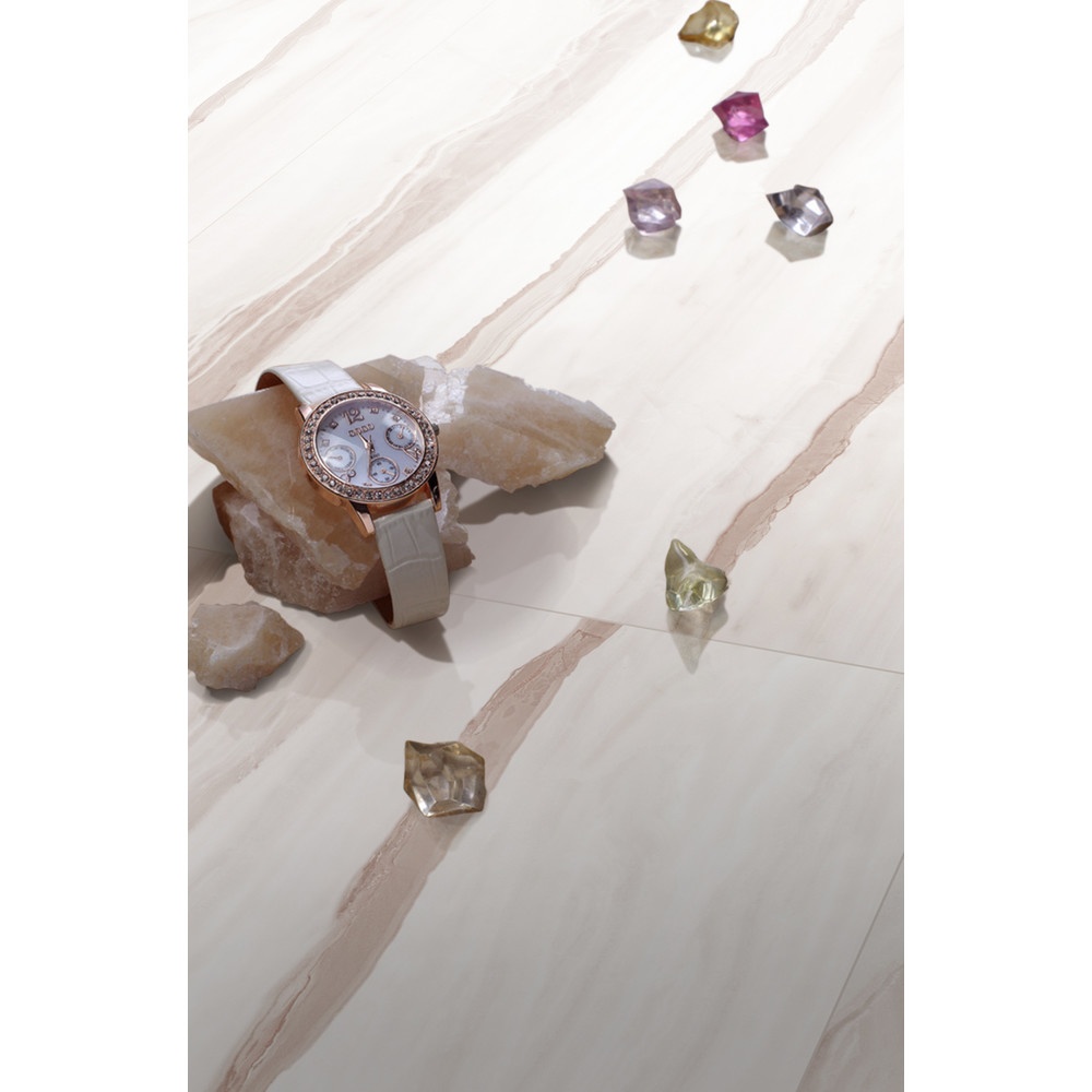 Marbella 60x60 กระเบื้องพอร์ซเลน รุ่น ไซนี่ สี Glazed Tile P6042 (4P) Random