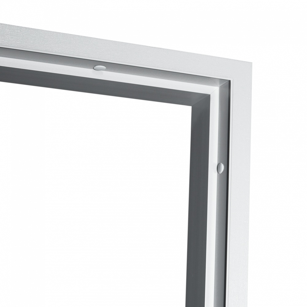 WELLINGTAN วงกบประตู UPVC ขนาด 80x200 ซม. สีขาว
