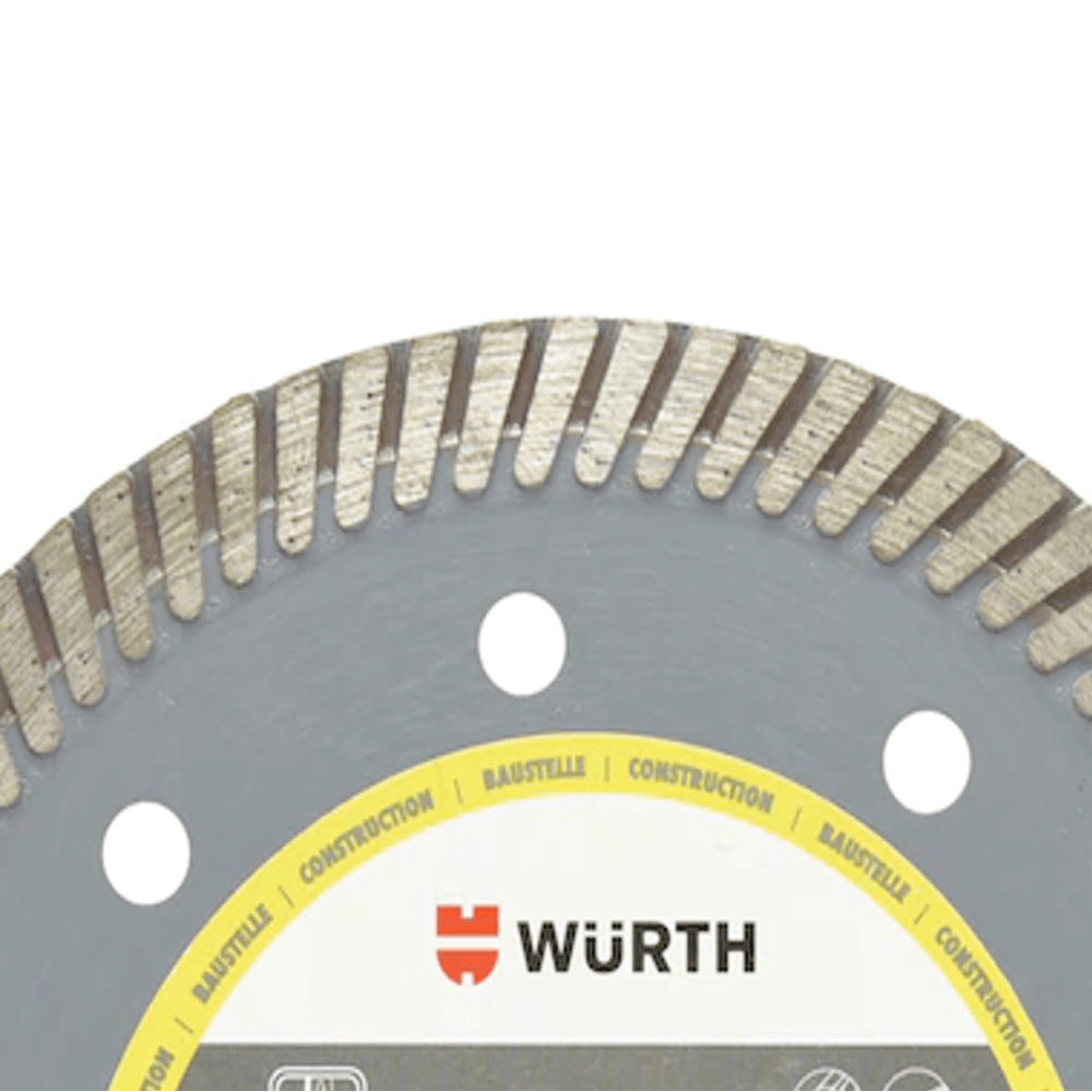 ใบตัดเพรช คอนกรีต  4" เทอร์โบ D WURTH