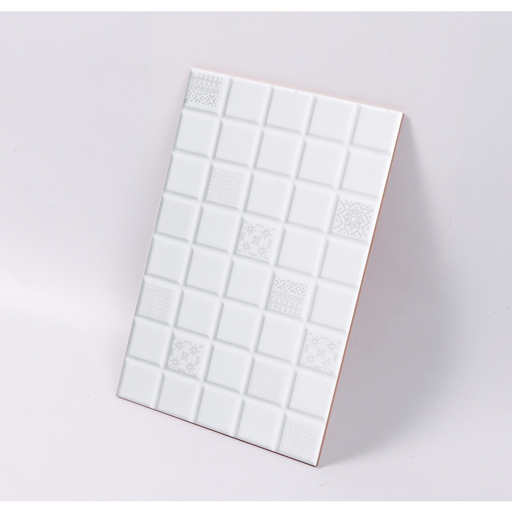 Marbella กระเบื้องเซรามิคปูผนัง 20X30 ซม. รุ่น ไวท์บล็อค TSJH5171 Gloss (25P)