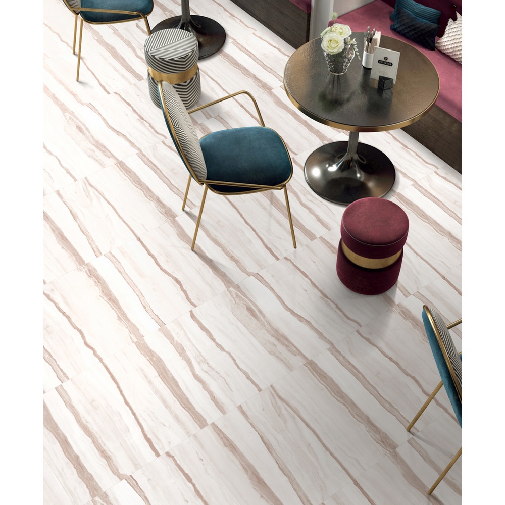 Marbella 60x60 กระเบื้องพอร์ซเลน รุ่น ไซนี่ สี Glazed Tile P6042 (4P) Random