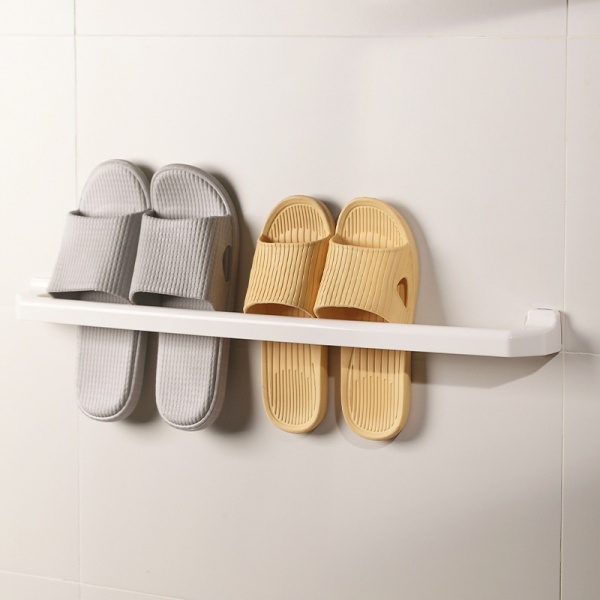 Primo ราวพาดผ้าพลาสติก รุ่น B013L-BE ขนาดยาว 60 ซม. สีขาว