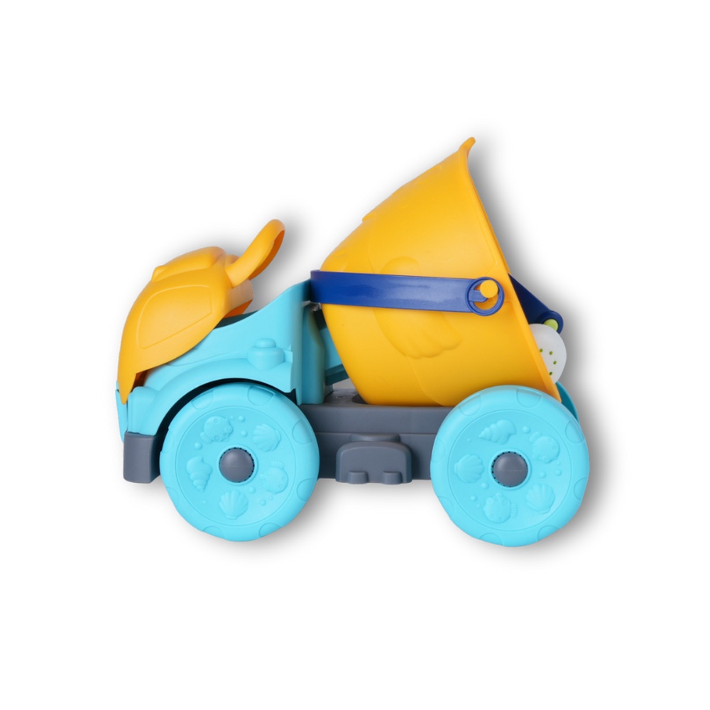 TOYS ของเล่นชุดรถบรรทุกชายหาดและอุปกรณ์ 8 ชิ้น รุ่น HG-1227 ขนาด 28x16x22 ซม. คละสี