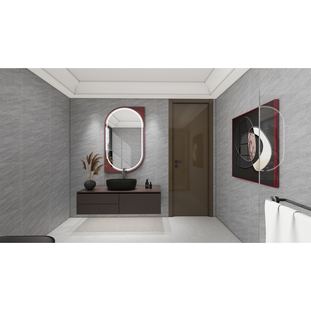 Marbella กระเบื้องเซรามิคปูพื้นผนัง 30x60 ซม. รุ่น หินเทาสว่าง LM8905 Matt (8P)