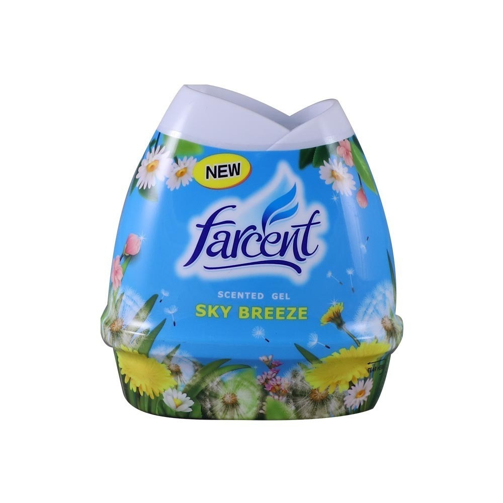 FARCENT เซ็นท์เต็ดเจล กลิ่นสกายบรีซ 200 กรัม (2แถม1/แพ็ค)