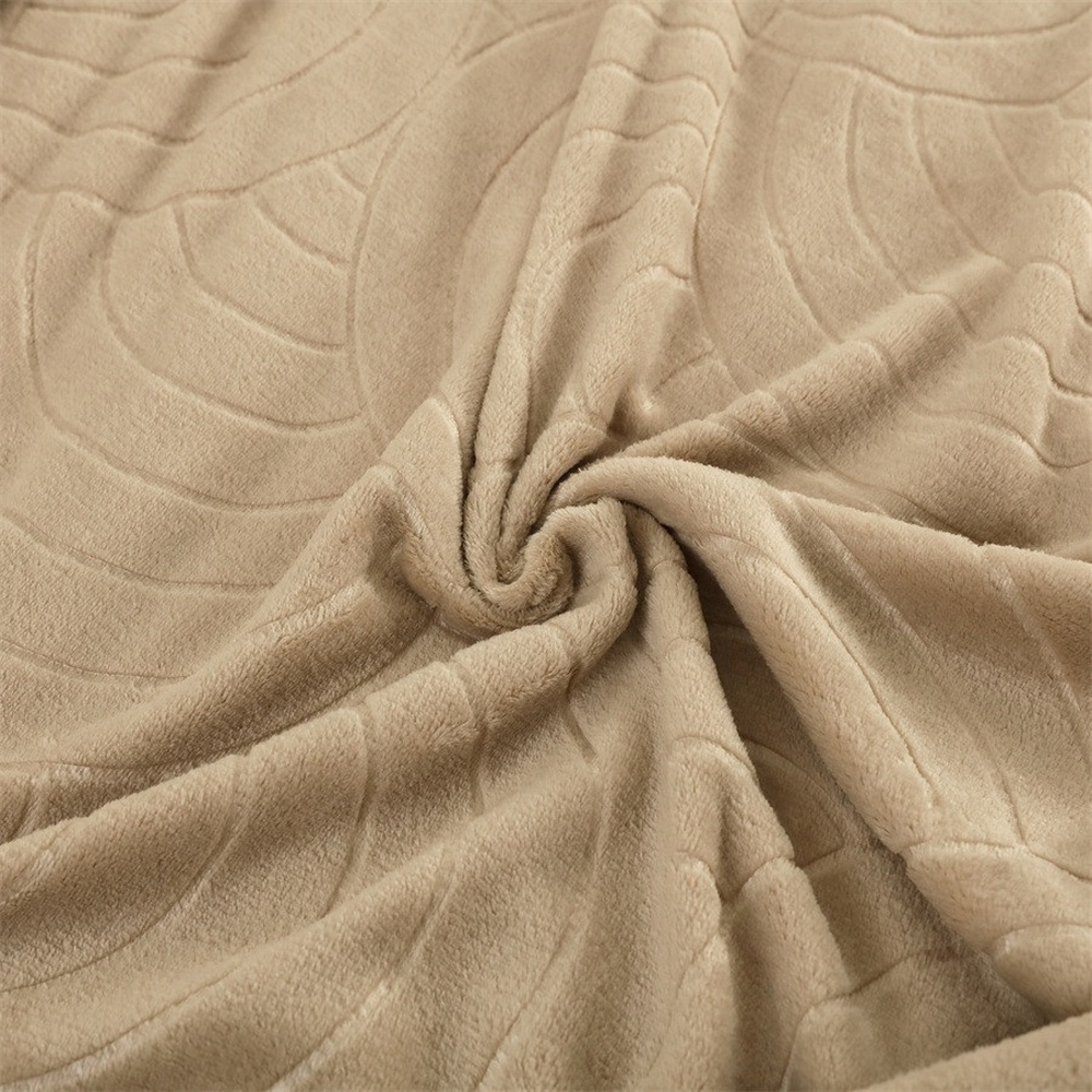 Truffle ผ้าห่ม รุ่น Yuna-01 ขนาด 150x200 ซม. สีเบจ