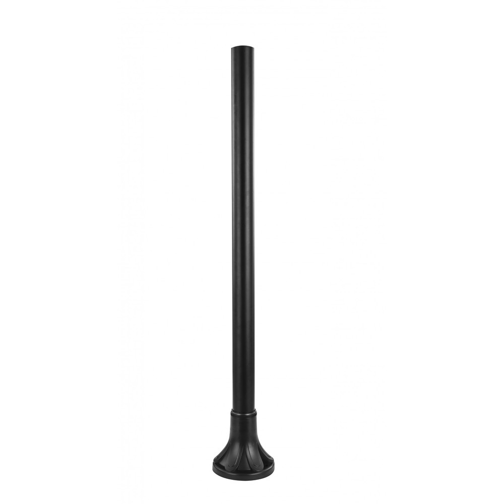 EILON โคมไฟสนาม ทรงกลม 12” พร้อมเสา สูง 200 Cm. รุ่น Candy  TVZT628PL2-12"OP   สีดำ
